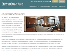 Tablet Screenshot of goatlantapropertymanagement.com